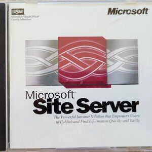 Vintage CD - Microsoft Site Server Software